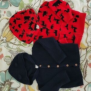 Boys 12M Carter's Sweater Hoodie Bundle